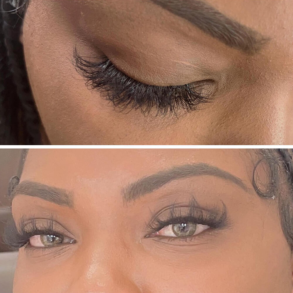Eyelash styles featured by Aaliyah’s Beauty Salon